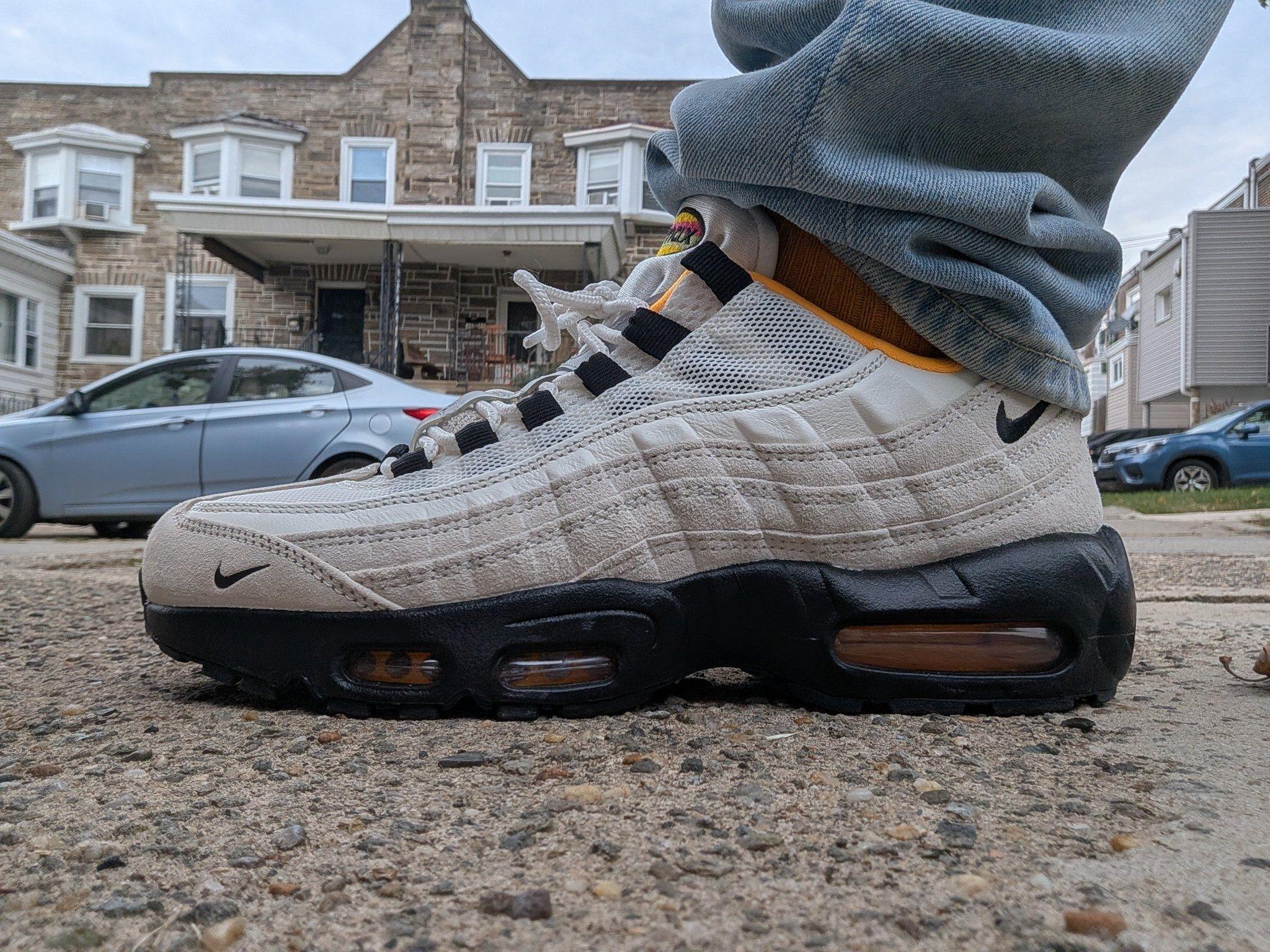 复古氛围感|Nike Air Max95 帆白太有味道✨